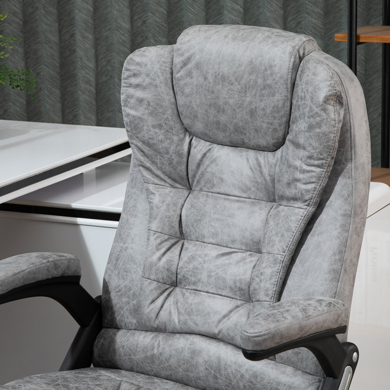 Katia Polyester Blend Executive Chair, Light Grey
