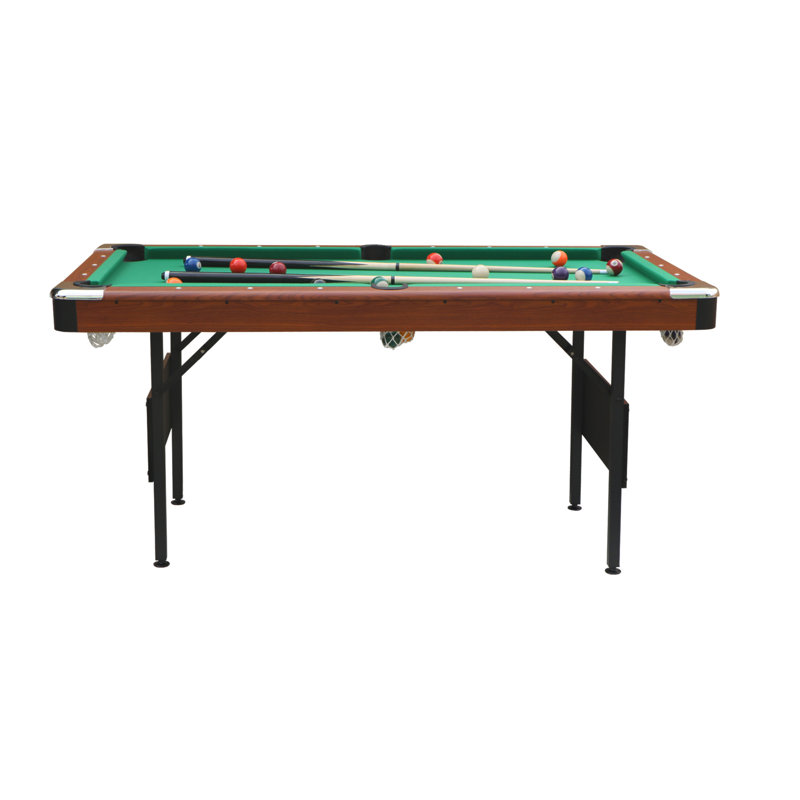 Pool Table,Billirad Table,Game Table,Children's Game Table,Table Games,Family Movement, 30.7" H x 65.75" L x 35.4" W, Green