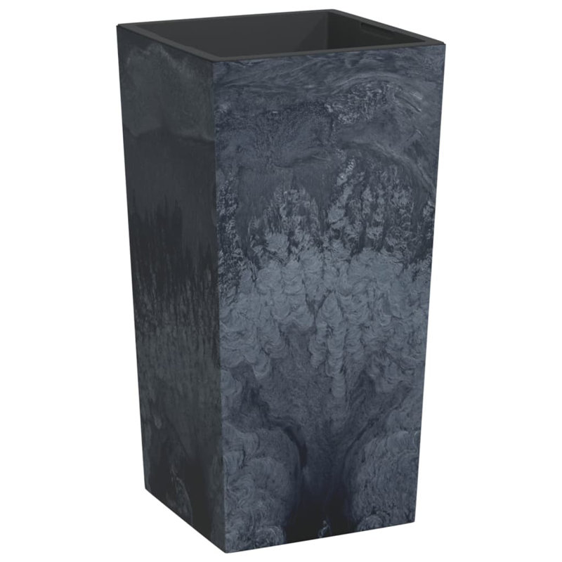 Grow and display your favourite flowers or plants with this planter in a concrete look. It transforms your garden, balcony, backyard, patio, or entrance into a new style!