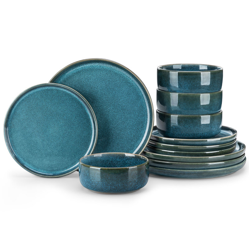 Piece Stoneware Dinnerware Set - Service for 4
