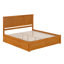 Lit plateforme en bois massif avec pied de lit et gigogne Madison-96140446