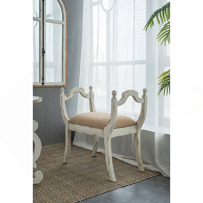 Banc de coiffeuse 3,7 po x 15,7 po x 3,7 po Harlow