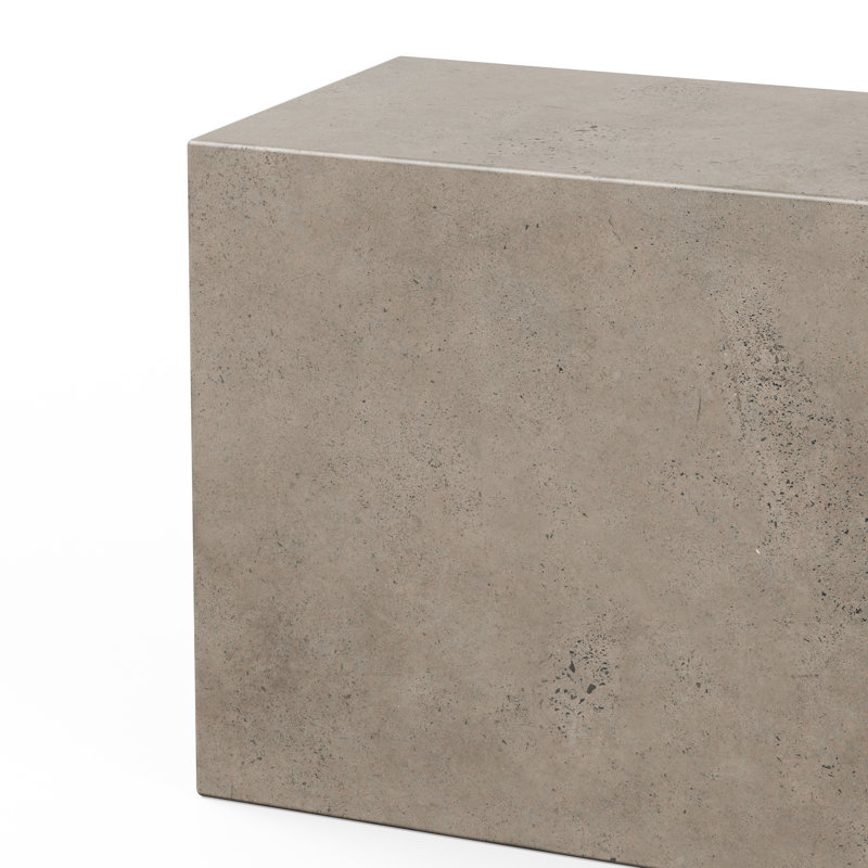 Mixx Bench, Dark Gray, 18"H x 60" W x 14" D