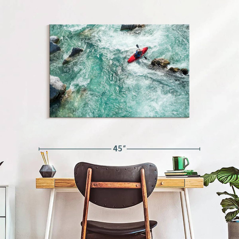 Sireci Soca River Kayak Ride, 26'' H x 39'' W