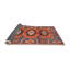 Tapis rouge/bleu traditionnel Gellért-1996103534