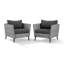 Chaise de patio avec coussins Mosier