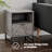 Sled End Table with Built-In Outlets-66699406
