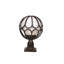 Lampadaire d'extérieur 1 lumière avec treillis Fairmont