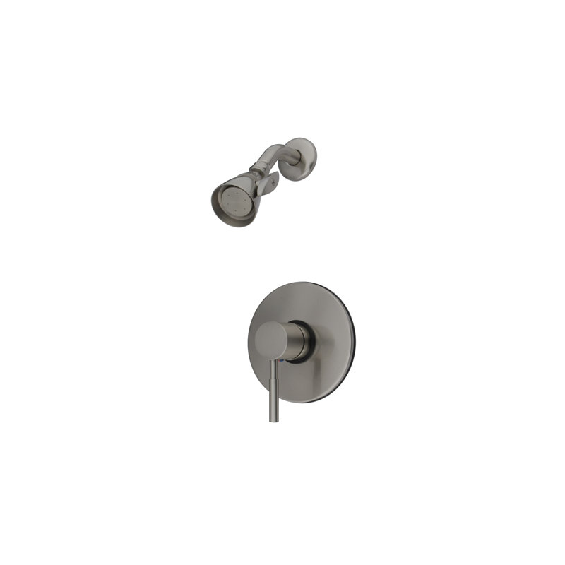 South Beach Pressure Balance Shower Faucet Trim, Satin Nickel