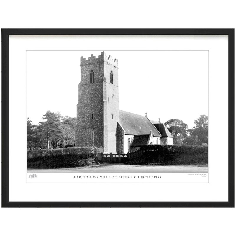 Carlton Colville, St Peter's Church C1955 by Francis Frith - Single Picture Frame Print, 45cm H x 60cm W x 2.3cm D