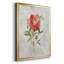 Lin géranium - ensemble de 3 peintures sur toile encadrées-1445802085-1445802078