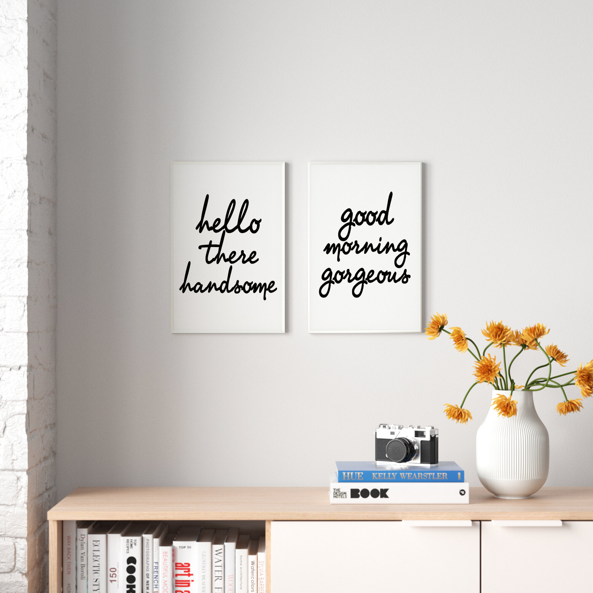 Zipcode Design™ Hello There Good Morning - 2 Piece Unframed