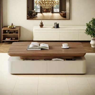Table basse sur pied