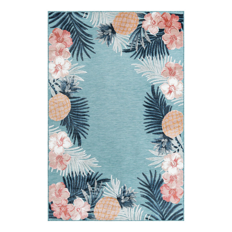 Tapis fleuri Firman Flora, Rectangle 5 pi 2 po x 8 pi