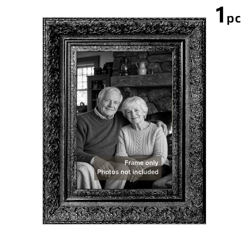 Cadre photo 8 "x 10" noir 1pc, Noir, 1, 8" W x 10" H
