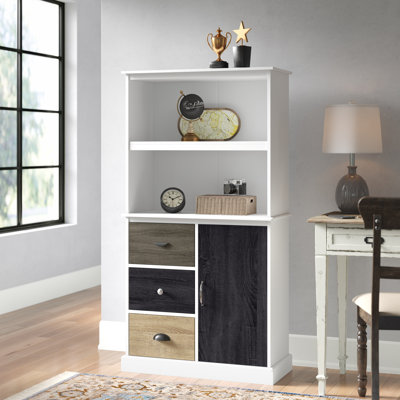 Sherlyn 145cm H x 76cm W Standard Bookcase