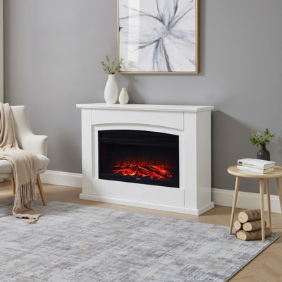 100cm W Built-in Electric Fireplace