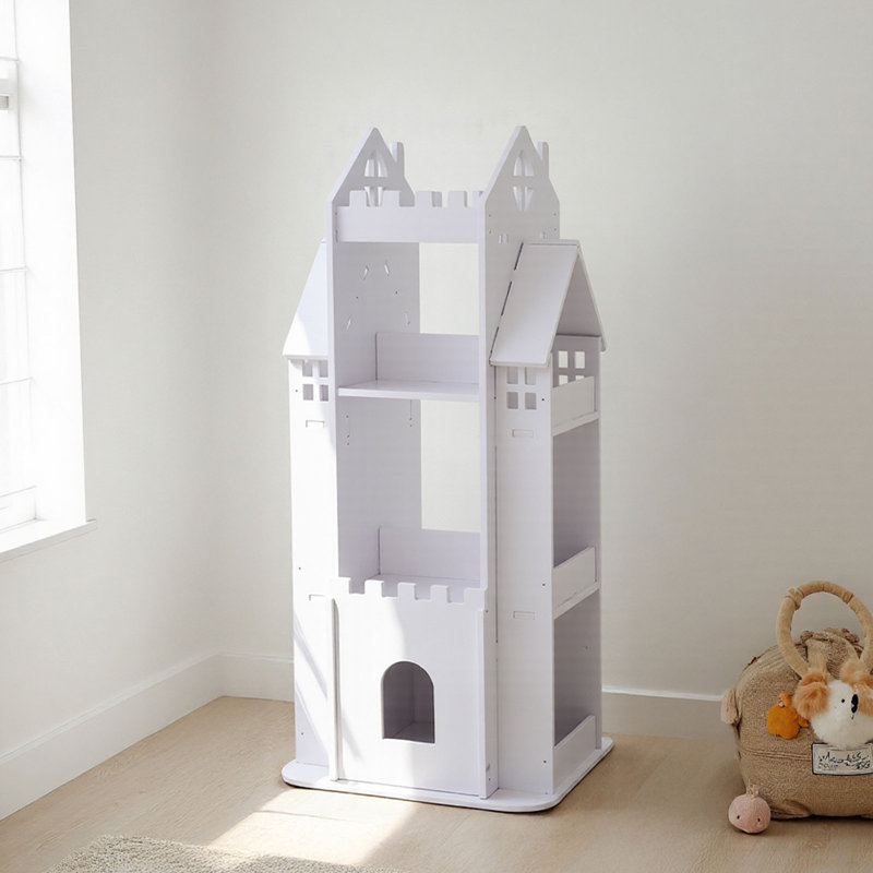 95cm H X 1cm W PVC Wood Plastic Board + Co-extruded Board + ABS No Subject Kids Bookcase