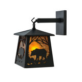 Rustic Lodge 1 - Light Outdoor Wall Lantern