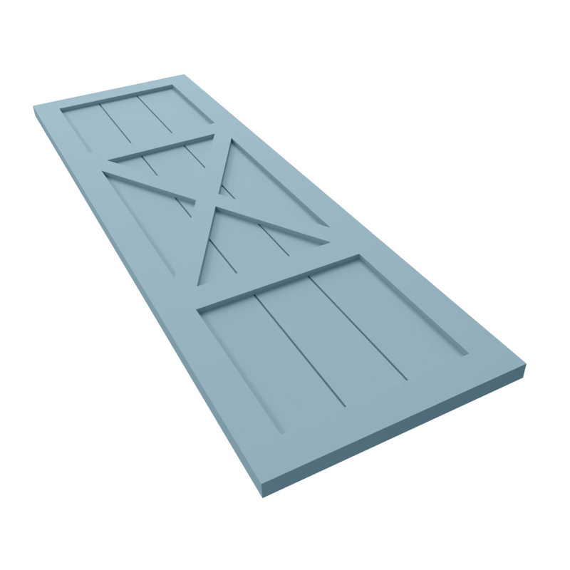Volets de ferme EnduraCore, Bleu paisible, L 12 po, H 41 po