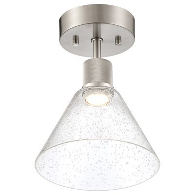 Southglenn Glass Semi Flush Mount