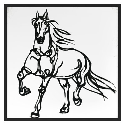Line Equine 2 Print by Susan Gillette