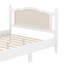 Ensemble de chambre à coucher 3 pièces avec cadre de lit-691449216