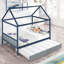 Lit plateforme avec couchette House