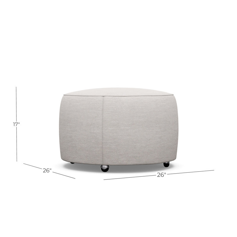Bruno Round Ottoman, 9637-82
