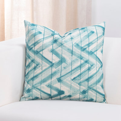 Zephyr Chevron Reversible Throw Pillow