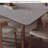 Rectangular rock plate dining table sets-106030005