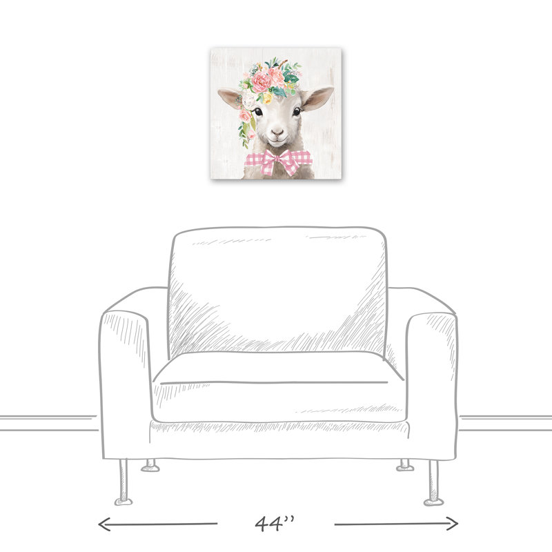 " Floral Lamb "