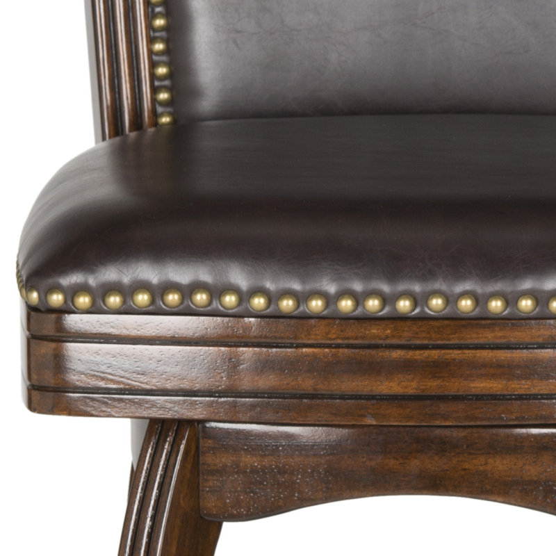Tabouret tournant 29 "avec coussin Fionnbharr Massimo, Sierra Brown, Brun