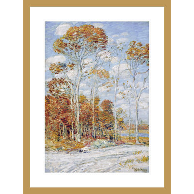 «The Hawk's Nest» par Childe Hassam - impression giclée encadrée