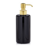Domus Black Gloss Soap / Lotion Dispenser