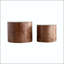 Ensemble de tables basses Nesting avec finition en ronce brune-780372512-780372515