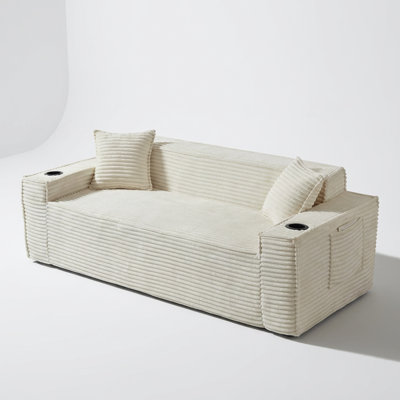Canapé compact à 3 places avec confort moelleux