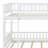 Bunk Bed With Ladder And Guardrails-117529819