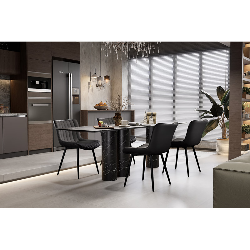 Chaise d'appoint Wilfrid, Noir