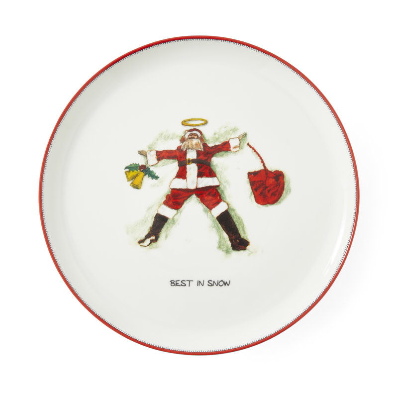 Doodles Best in Snow Cake Stand