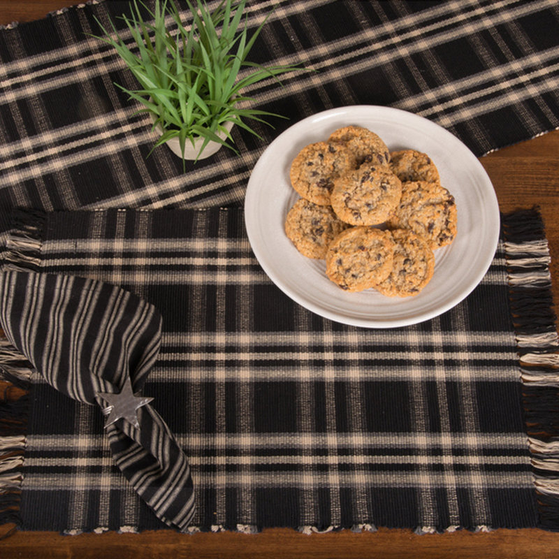 Kadren Cotton Checkered Rectangle Placemat