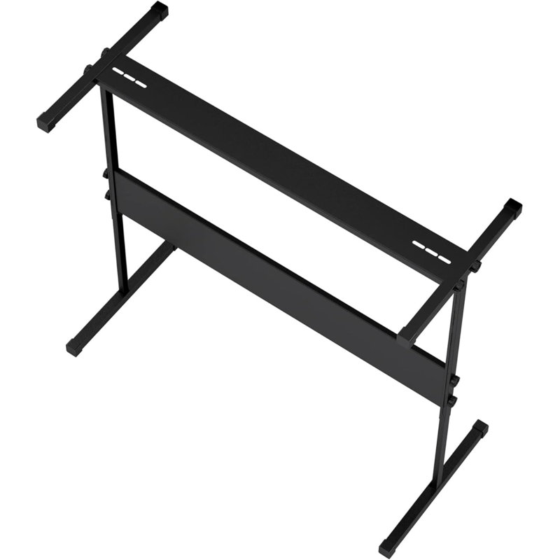 Ensemble de clavier électronique 61 touches pour enfants, débutants et étudiants, avec support, tabouret, casque d'écoute, microphone et sac de transport, jouet musical éducatif, parfait pour l'apprentissage à la maison et la pratique quotidienne