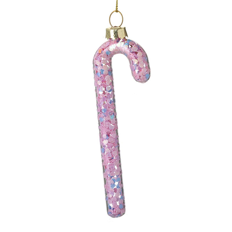 12cm Glass Holiday Shaped Ornament