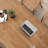 Modern Minimalist Double - Layer Solid Wood Desk-591869582