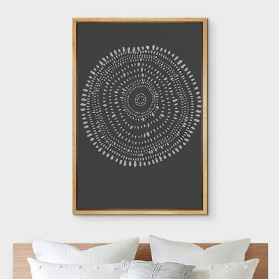 Tree Ring " Forest Wood Winter Tree Rings " Painting Print