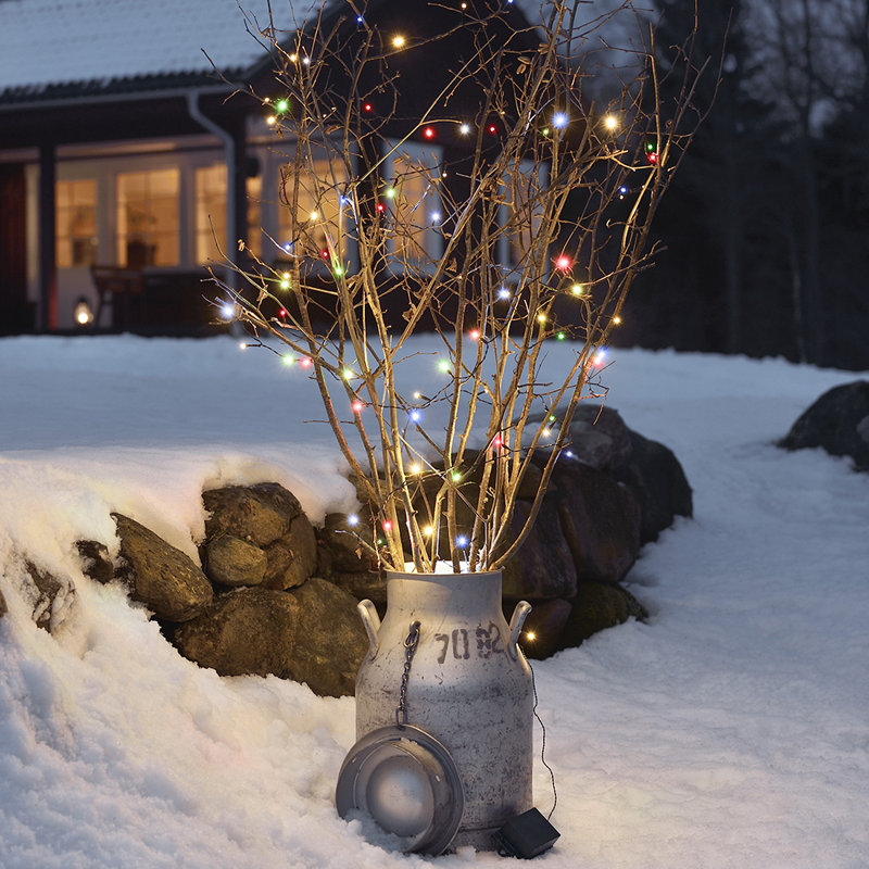 24.5cm LED Battery Powered 240 - Bulb Fairy String Light, Colourful