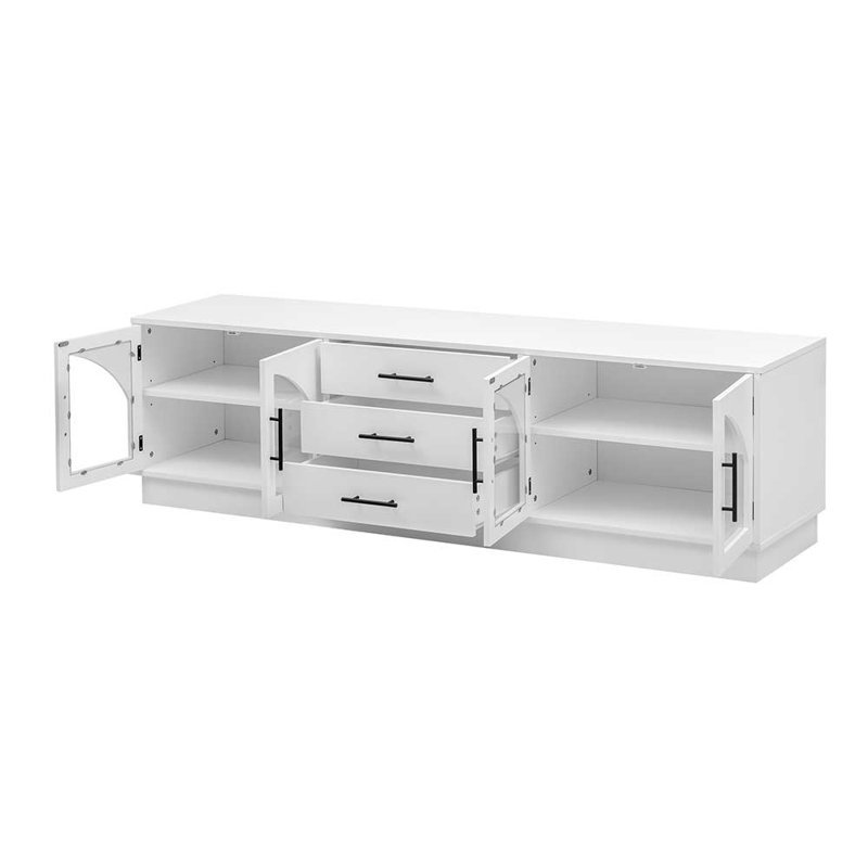 Meuble télé, Blanc