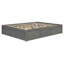 Structure de lit plateforme Maryanna avec 4 tiroirs de rangement et pied de lit relevable hydraulique, sans tête de lit-356429397