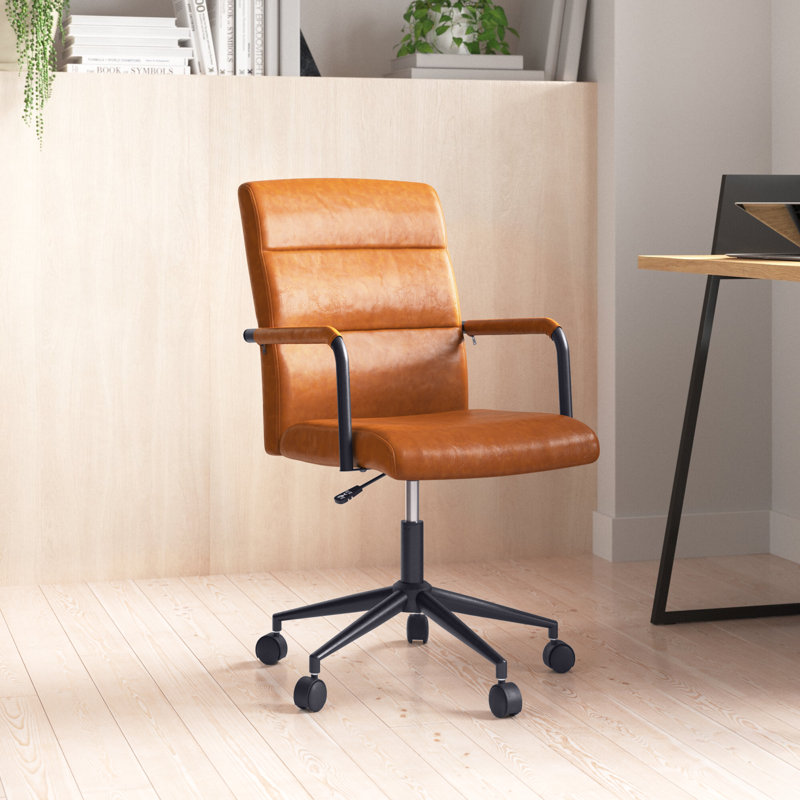 Chaise de travail Airete, Brun