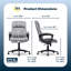 Comfort Classic Swivel Executive Office Chair-1579307343